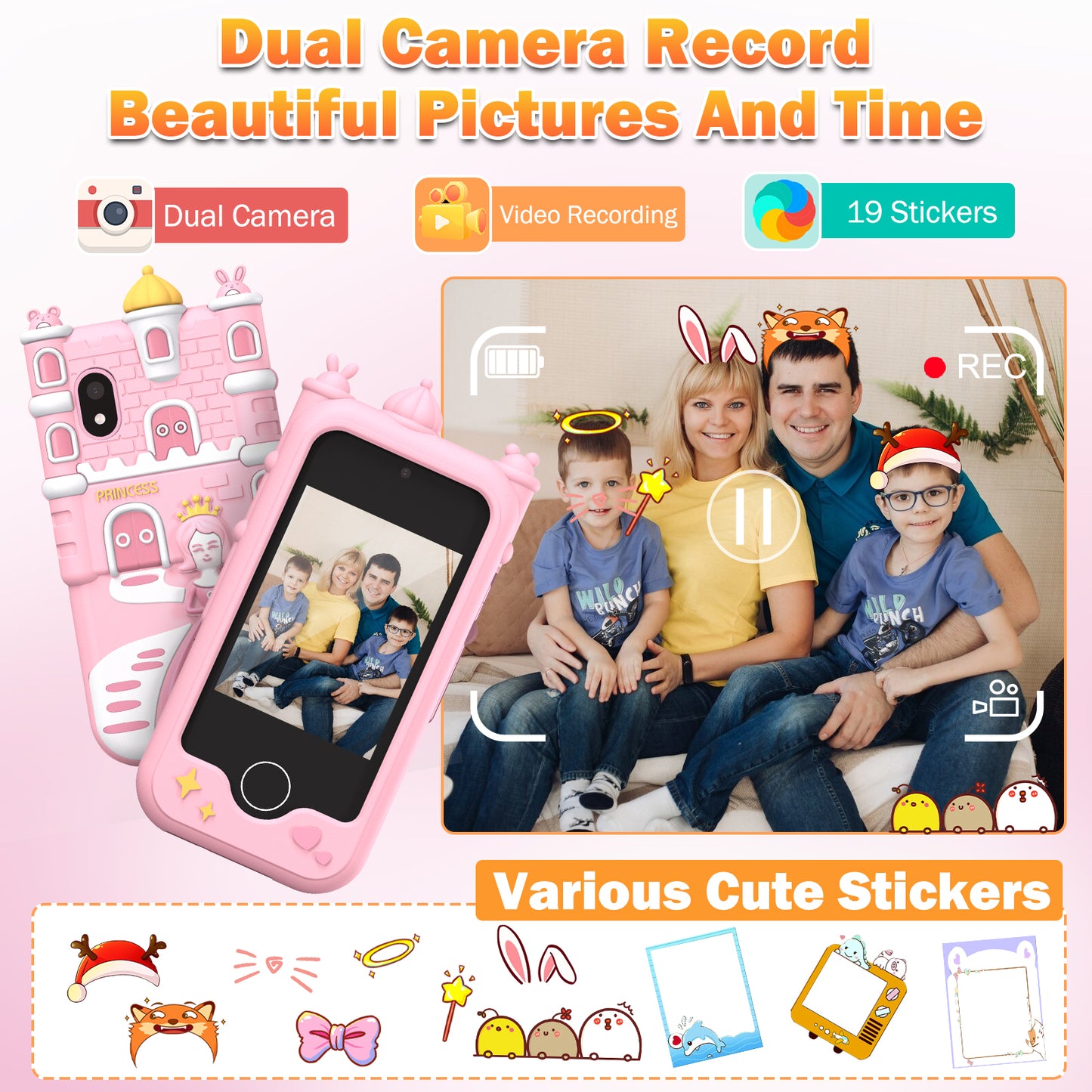 Kinder-Smartphone für Mädchen und Jungen