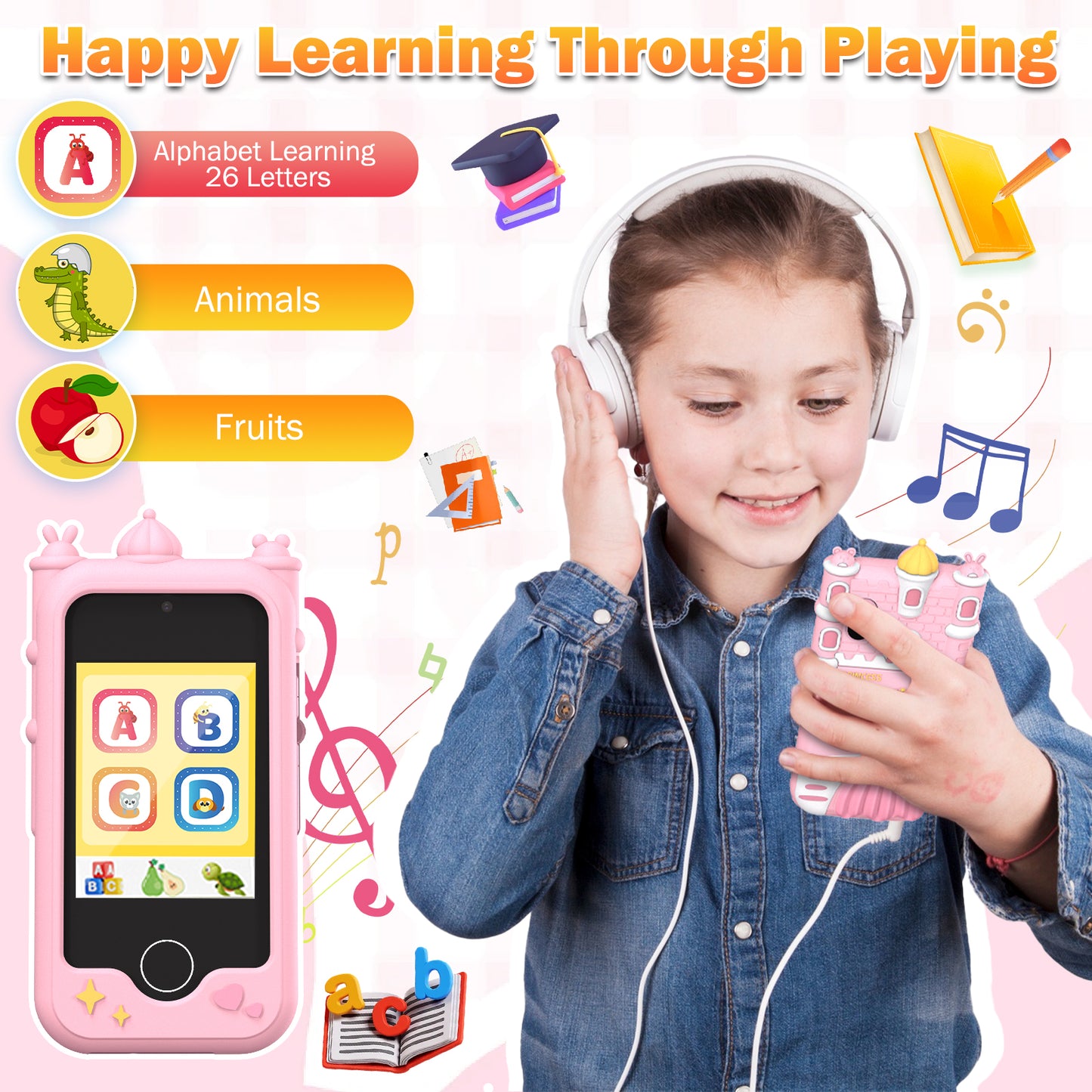 Kinder-Smartphone für Mädchen und Jungen
