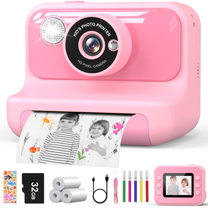 GOFUNLY Kids Camera Instant Print for Kids | H3