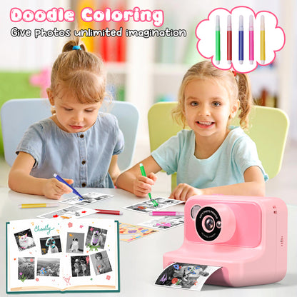 GOFUNLY Kids Camera Instant Print for Kids | H3