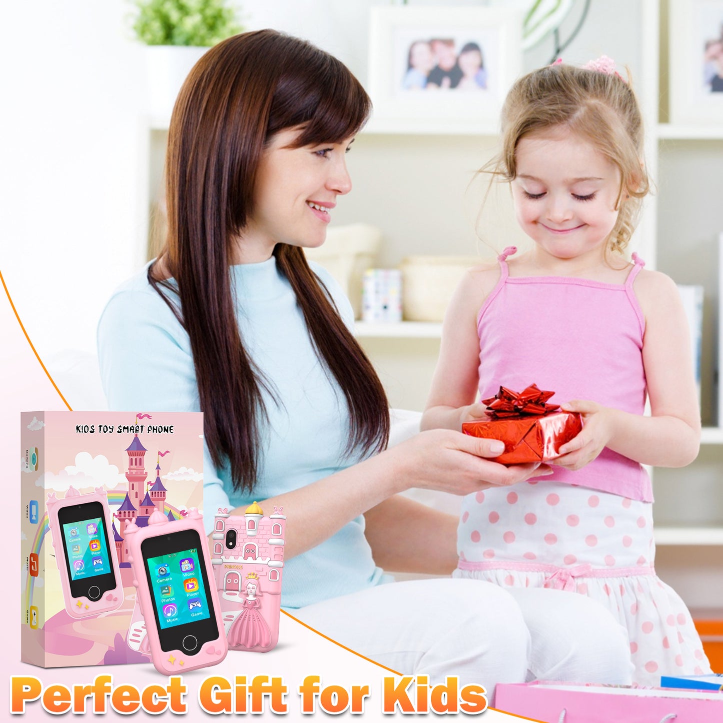 Smartphone pour enfants pour filles et garçons 