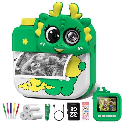 GOFUNLY Kids Camera Instant Print for 3-12 Toddlers | C11