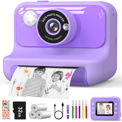 GOFUNLY Kids Camera Instant Print for Kids | H3